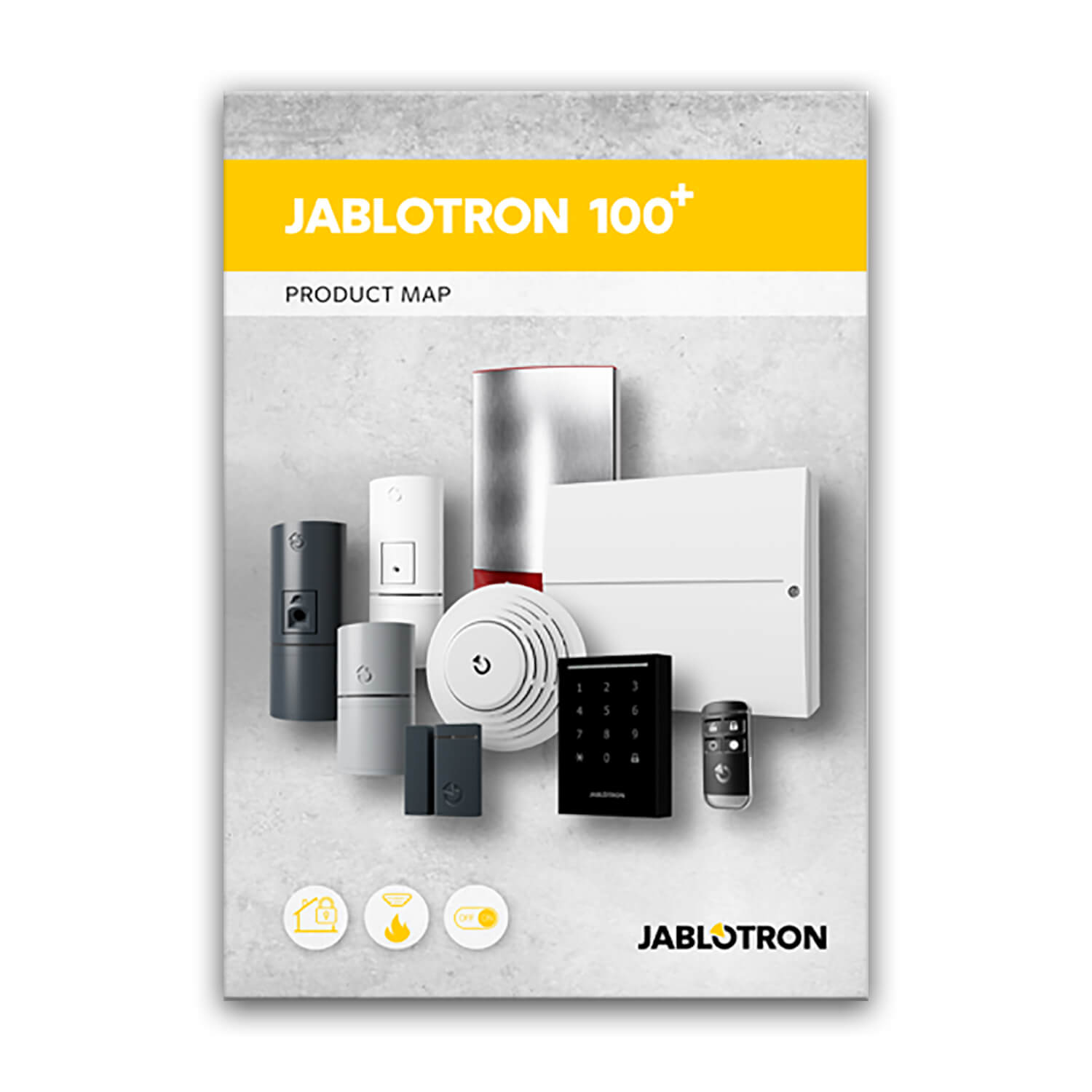 Jablotron Produktübersicht System 100+ (20 Stück)